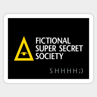 Fictional Super Secret Society Sticker